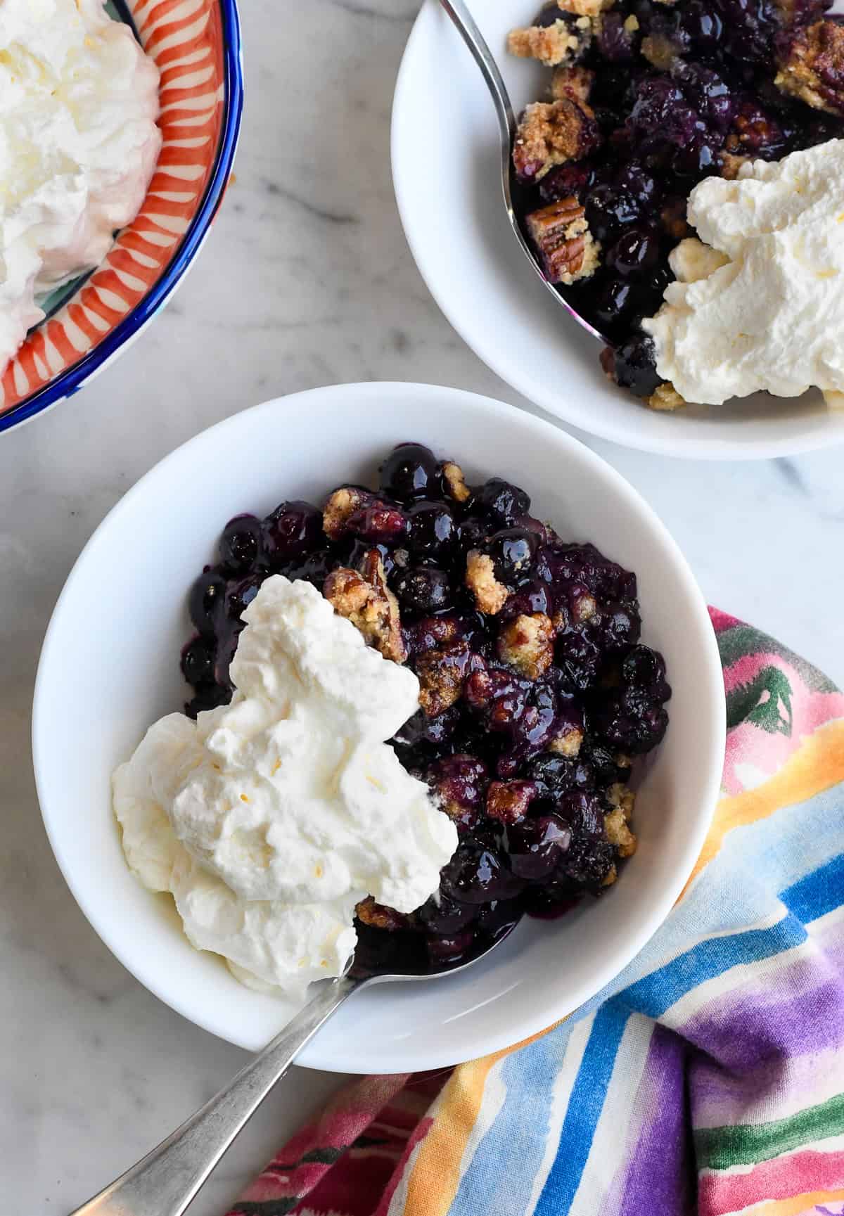 Paleo & Gluten-Free Blueberry Crisp with Almond Flour & Elderberry